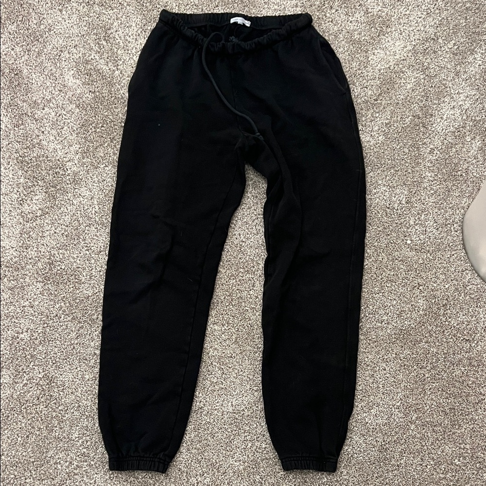 Good American  Black Sweatpants